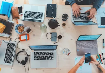 Collaborative workspace during a digital transformation sprint